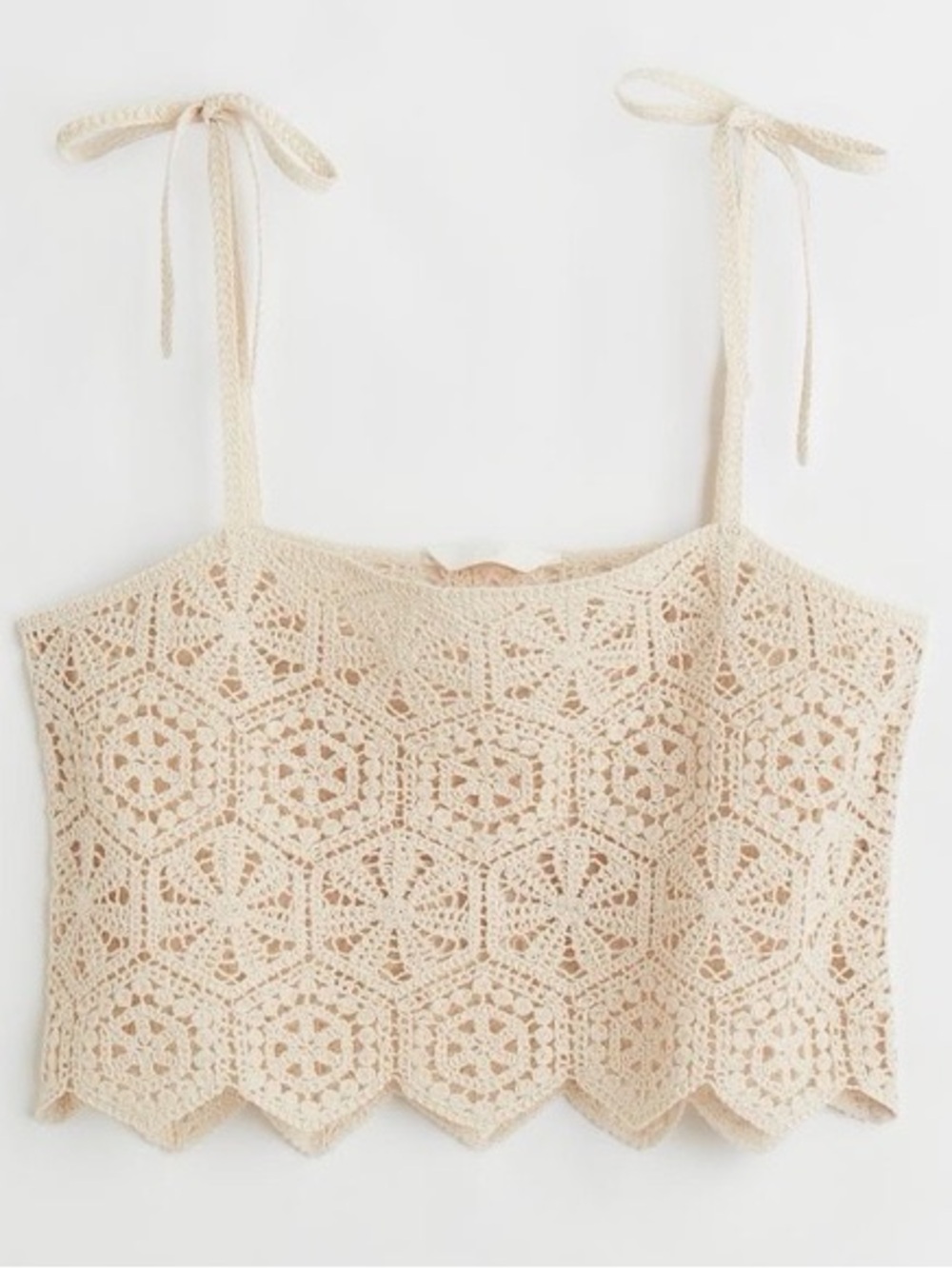 H&M Crochet Crop Top